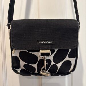 Marimekko Black and White Crossbody Bag